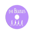 V3_The Beatles.stl STL file 🎵 Gramophone with coaster vinyls 🎵・3D printing design to download