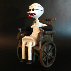 Capture d’écran 2017-08-29 à 13.57.27.png Free STL file Dr. Finkelstein - The Nightmare Before Christmas・Template to download and 3D print
