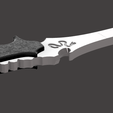 3.png Residual Evil 4: Remake - Jack Krauser combat knife 3D model
