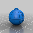 6c2c48af-a0c8-464c-b814-a2049f26d285.png KOTOR Old Republic G20 Glop grenade model for custom figures and cosplay at 1:12 scale, 1:6 scale and 1:1 scale
