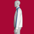 Men-Athletic-Quarter-Zip-Sweatshirt_9.png Men Athletic Quarter-Zip Sweatshirt | Marvelous / Clo3d / obj / fbx