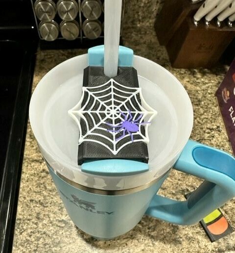 spider2.jpg STANLEY TUMBLER 40 OZ TOPPER (ORIGINAL AND H2.0) - HALLOWEEN BUNDLE C: Cute