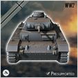 5.jpg Panzer III Ausf. J (early) - Germany Eastern Western Front Normandy Stalingrad Berlin Bulge WWII