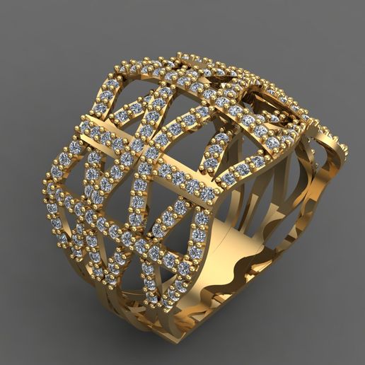 WOMEN RING - 3DM RENDER DETAIL 3D PRINT MODEL - 3D model