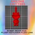 Smiling-Critters-bobby.png Smiling Critters Bobby Bearhug plush style keychain Flexi Sensory links / Poppy playtime chapter 3