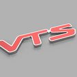 CITROEN-C2-VTS-A.jpg Fichier 3MF Badge Citroën VTS・Modèle imprimable en 3D à télécharger