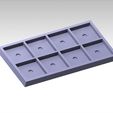 SideView.jpg Fantasy miniature tray & base multipack