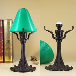 tool_moon_5.jpg Free STL file Antiques table lamp・Object to download and to 3D print