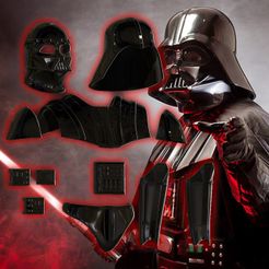 2.jpg Fichier STL Costume de Dark Vador cosplay・Plan imprimable en 3D à télécharger