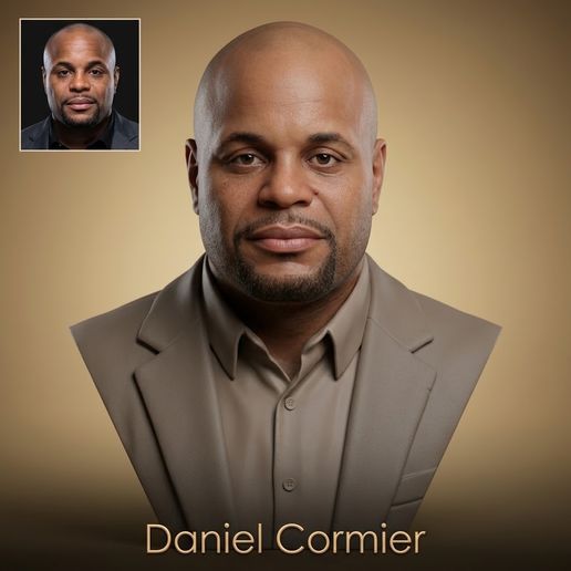 Daniel Cormier 3D Printable Bust