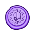 Mehanikus1.stl ADEPTUS MECHANICUS PURITY SEAL