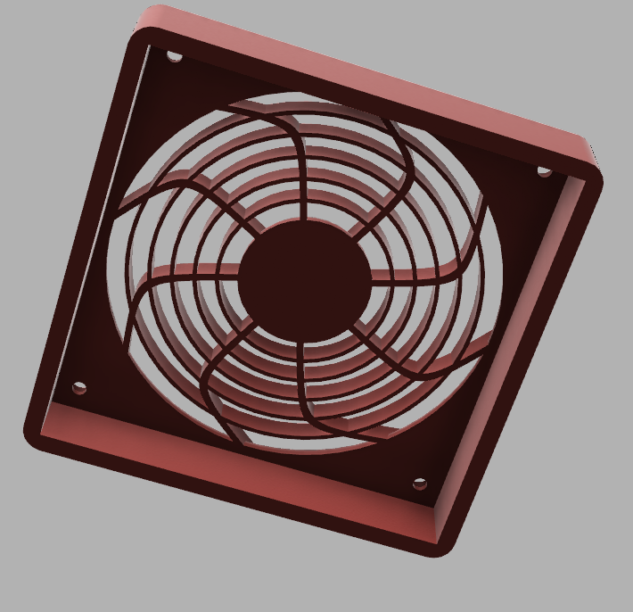 Screen Shot 2020-02-25 at 1.09.07 PM.png Download STL file Classic Styled 92 x 14mm Fan Cover • Design to 3D print, sudoreboot