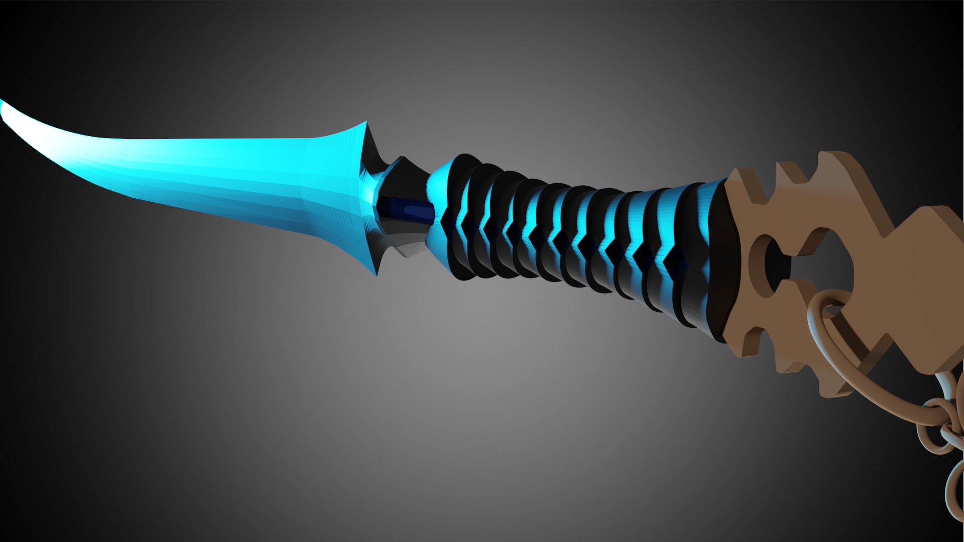 3D file Blade and Soul Twilight's Edge sword・3D printable model to
