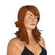 2.jpg Woman in bikini Rigged game character Low-poly model 3D model