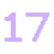17.stl TERMINAL Font Numbers (01-30)