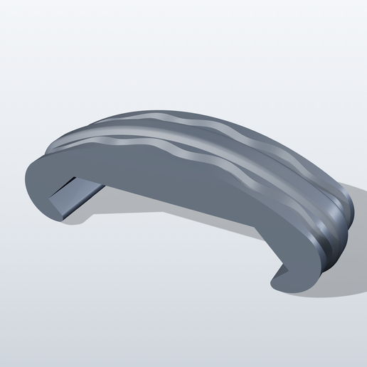 Picatinny Rail Clip Wave Pattern