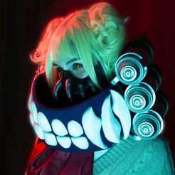 IMG_2589_clipdrop-enhance.jpg Archivo 3D Himiko Toga Bufanda Dientes (My Hero Academia)・Modelo de impresora 3D para descargar
