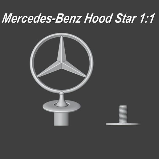 Mercedes Hood Star (1:1 Scale)