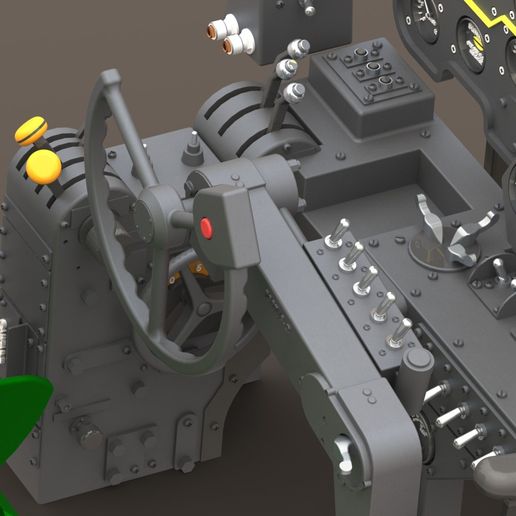 r31.jpg P38 lightning HD work complete cockpit