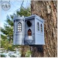 001.jpg 3D file CASTLE BIRDHOUSE - 100% SUPPORT FREE・3D printer model to download
