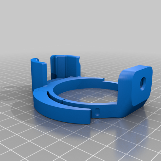 Sony DSC-RX100 m7 tool free cold shoe adapter (Print-in-Place) 3D model