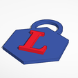 L.png LLAVERO LETRA L ( LETTER L KEYCHAIN )