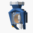 aer_hotend_modnew211_e3dv6.png E3D v6 Hotend mount for Creality CR7, CR8, CR10. Support standard and Volcano heatblock