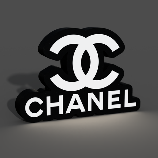 🔦 Chanel Lightbox LED Lamp・ STL File for ・Cults