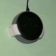 EchoDot3rdGenWallHolder.jpg Basic Echo Dot 3rd Gen Wall Mount