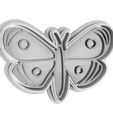 Buterfly-v1.png Spring themed cookie cutters - bird, bird house, flower pot and butterfly