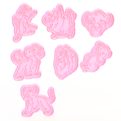Screenshot_3.png Download file The Lion King cookie cutter set of 7 • 3D printable template, roxengames