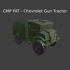 New Project(31).png Fichier STL CMP FAT - Tracteur à canon Chevrolet・Objet pour impression 3D à télécharger