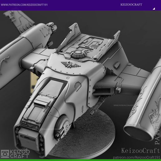 Legio Custodes Orion Assault Dropship-svghtg