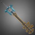 TerraKeyblade_frame_0000.jpg Kingdom Hearts Terra Armadura completa y Keyblade para Cosplay