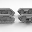 Keyshot-Russes.942.jpg Archivo STL Ejército Interestelar Lemoine Russel Lados de Tanque Mejorados・Plan de impresión en 3D para descargar