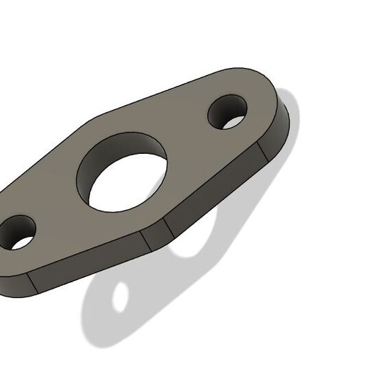 M57 SINGLE TURBO OIL DRAIN FLANGE