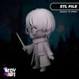 Harry-Potter-03.png Harry Potter Chibi Wizard - STL Figure