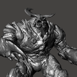 2.png CYBERDEMON DOOM 2016 BOSS UAC TYRANT - EXTREME ULTRA DETAILED MESH - STL for 3D print