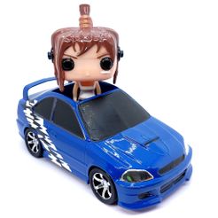 Gina-1.jpg STL file Funko Pop Gina with Citi Turbo from Midnight Club 2・Template to download and 3D print