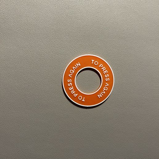 COMPRESSED AIR BOTTLES MARKING "To Press Again"