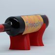 IMG_1709.JPG WAVE CREST wine display / horizontal holder