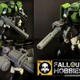 Gatling-Gun-Arm.jpg 3D-Datei 1/100 1/144 Mecha Gatling Cannon Arm・Modell für 3D-Drucker zum Herunterladen