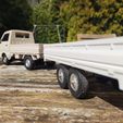 IMG_20230425_154250.jpg Keitruck D12 WPL 1/16 mini truck long trailer and beer can holders