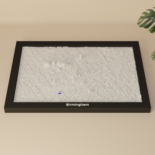 Birmingham, United States - 3D Miniature