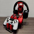 Spiderman-Controller-and-Headset-Stand-05.jpg Spiderman Dual Controller & Headset Stand