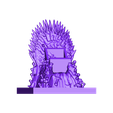 throne.obj Support Game of throne - iphone & android