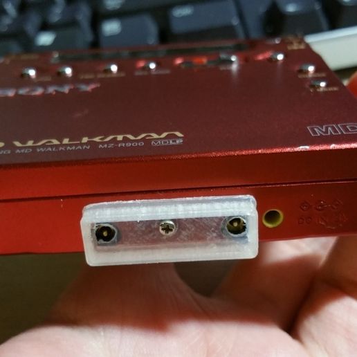 Free 3D file Minidisc External AA Battery Adapter 🔋 ・3D printable model ...