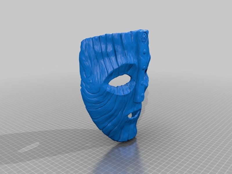 Бесплатный 3D файл Маска Локи из фильма "Маска"・Модель 3D-принтера для ...