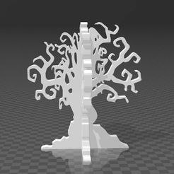 haunted-tree1.jpg Archivo STL árbol encantado - decoración de halloween・Plan para descargar y imprimir en 3D