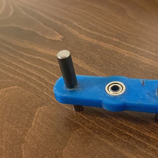 Wood core drilling guide 3D model